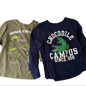 H&M Animal Long Sleeve T shirts